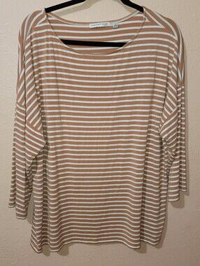 Notations Size 2X  Striped Top